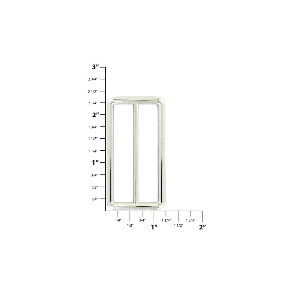 2" Nickel, Cast Concave Slide, Zinc Alloy, #C-1314-NP