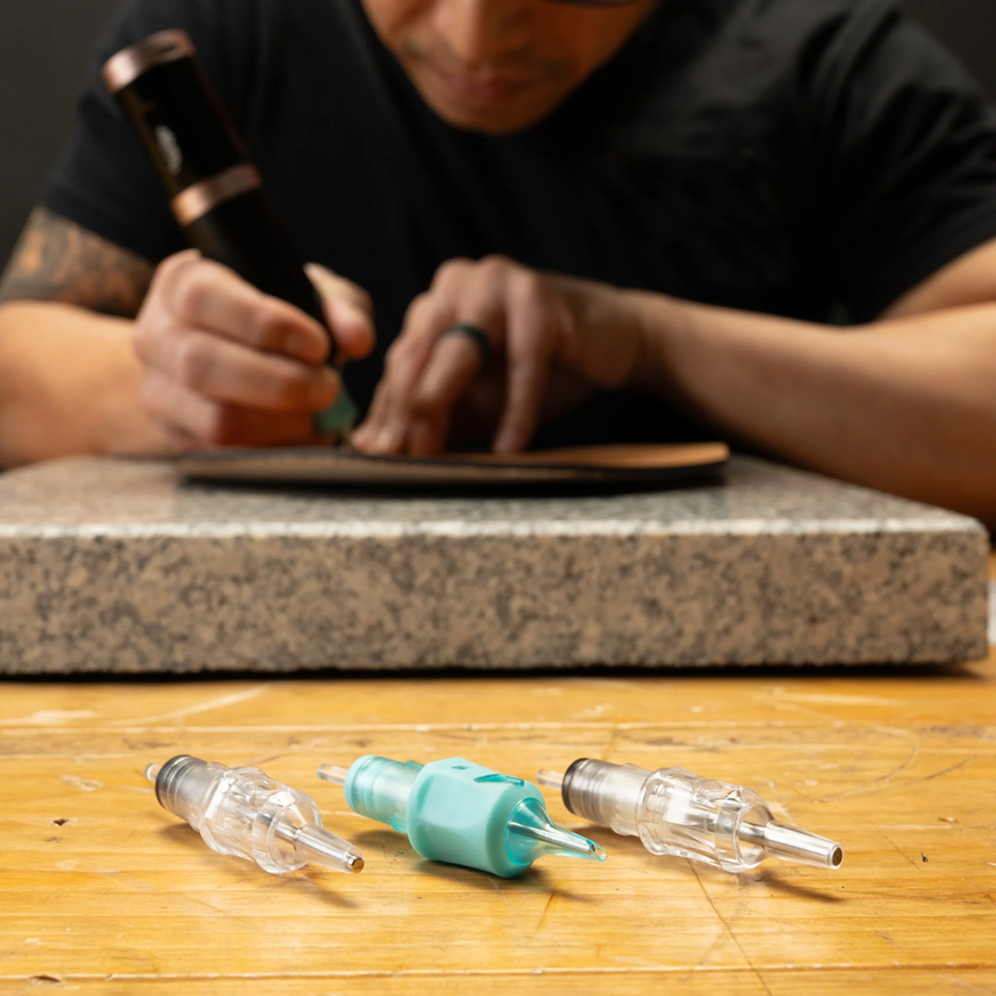 3-Piece Beveler Tip Cartridge Set for Leather Tattoolingâ¢ Machine