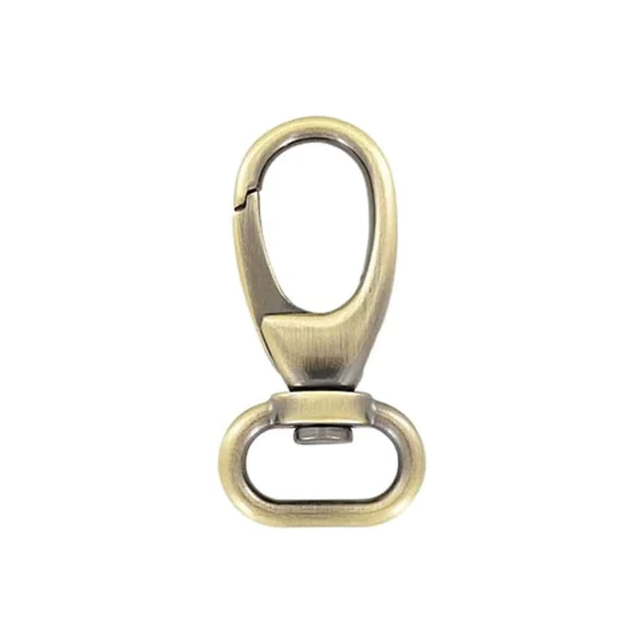 3/4" Antique Brass, Lever Swivel Snap Hook, Zinc Alloy, #P-2275-ANTB