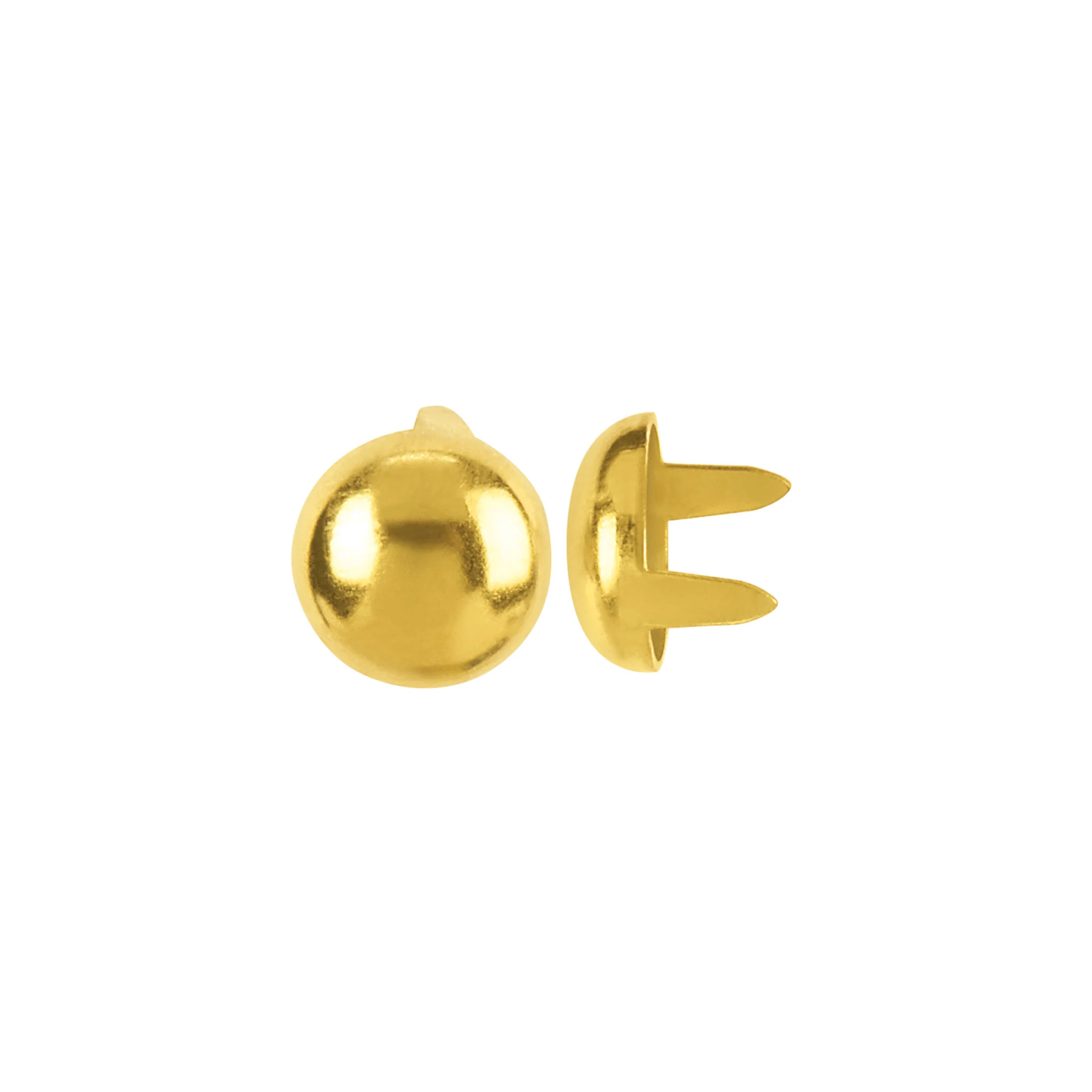 #1102 Spots Solid Brass, 1/4"