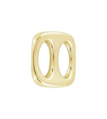 3/4" Shiny Gold, Cast Slide Ring, Zinc Alloy, #C-2044-GOLD