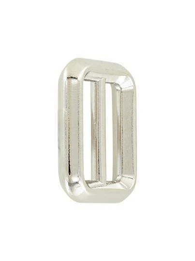 3/4" Shiny Nickel, Beveled Cast Double Loop, Zinc Alloy, #P-2893-NIC