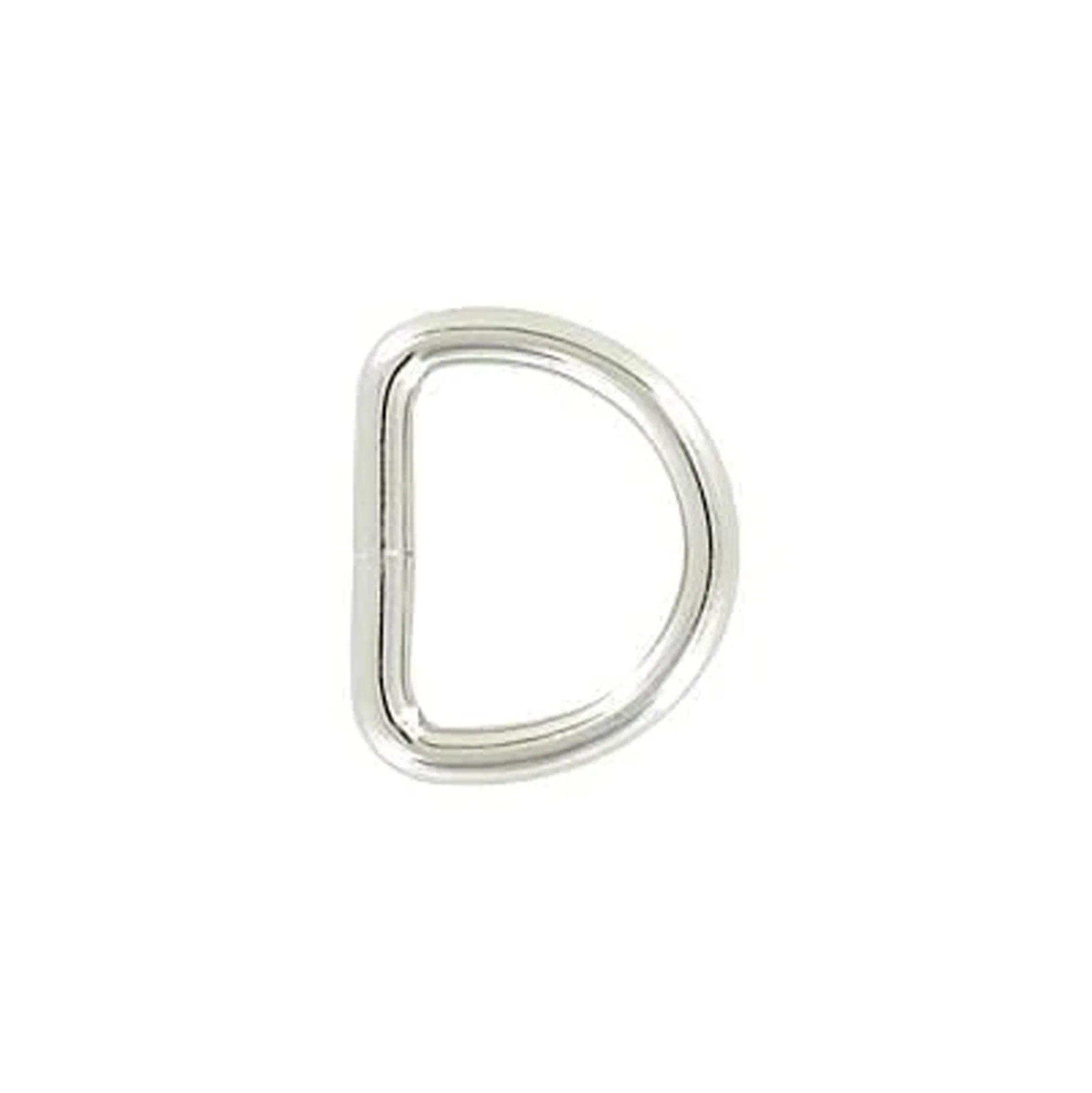 3/4" Shiny Nickel, Welded D Ring, Steel, #D-408-3-4-NP 1 4419-3-4-shiny-nickel-welded-d-ring-steel-d-408-3-4-np-1.webp