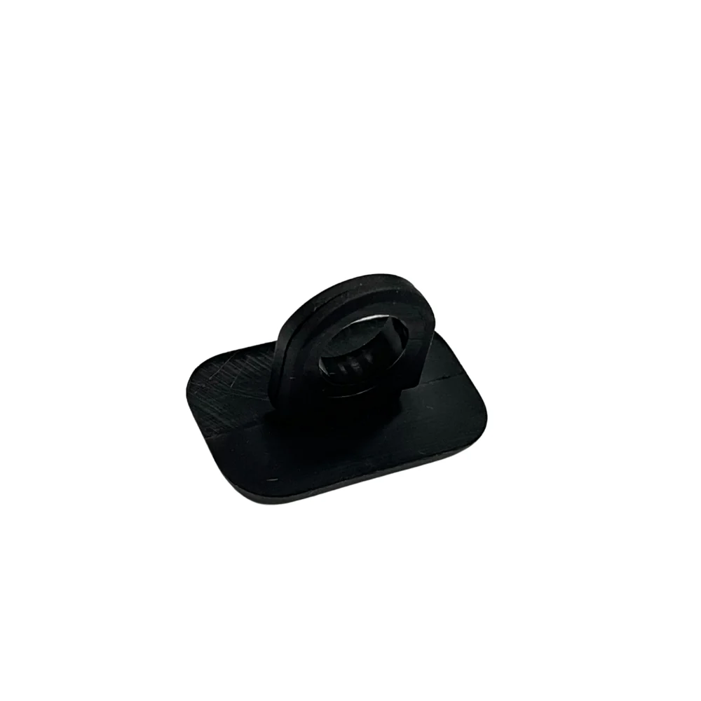 4" Black, Post Style Handle, Plastic, #L-3822