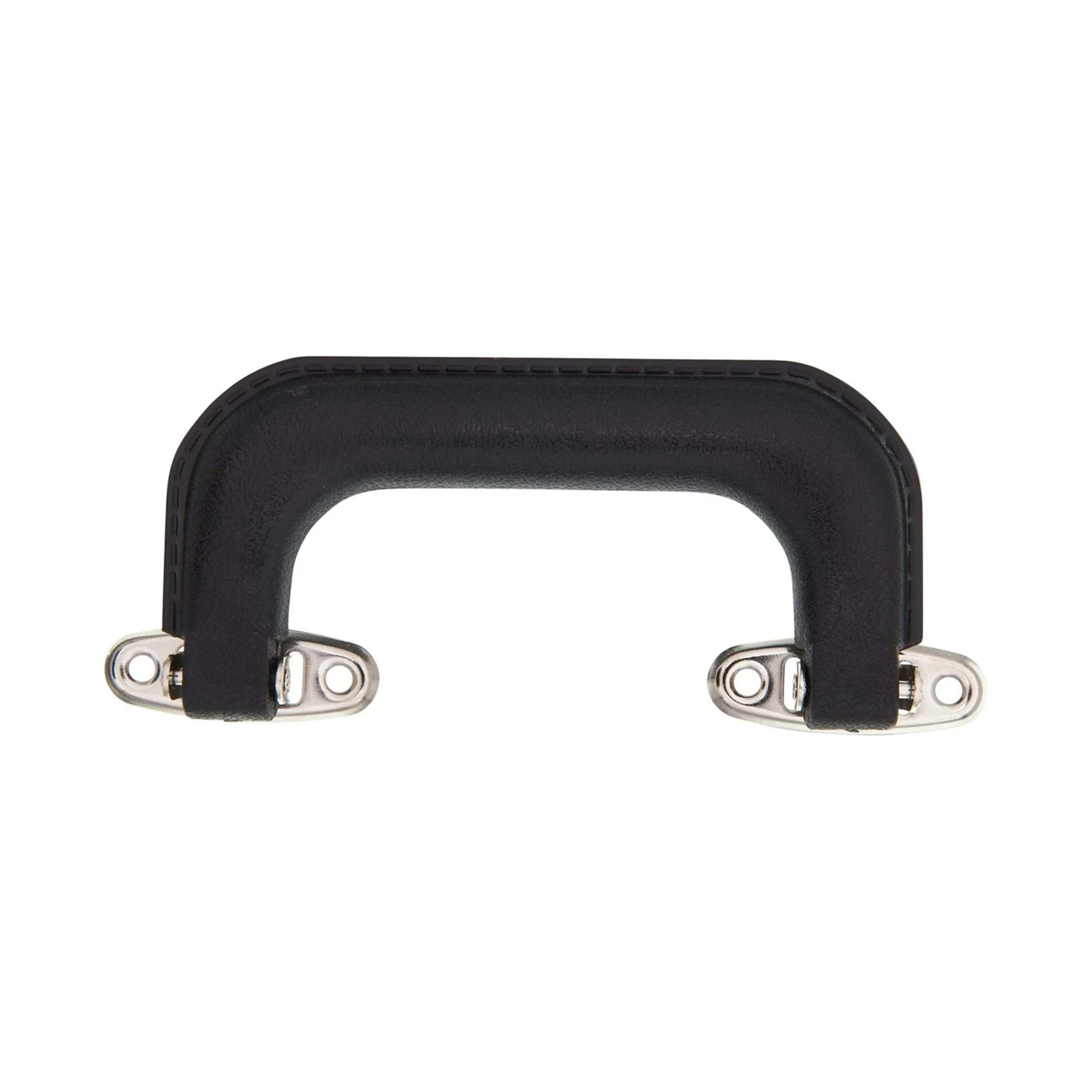 5" Black, Handle with Nickel Hardware, Plastic, #L-635-NP 1 4670-5-black-handle-with-nickel-hardware-plastic-l-635-np-1.webp