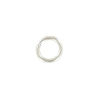 5/16" Nickel, Split Round Jump Ring, Solid Brass, #A-1-SBN