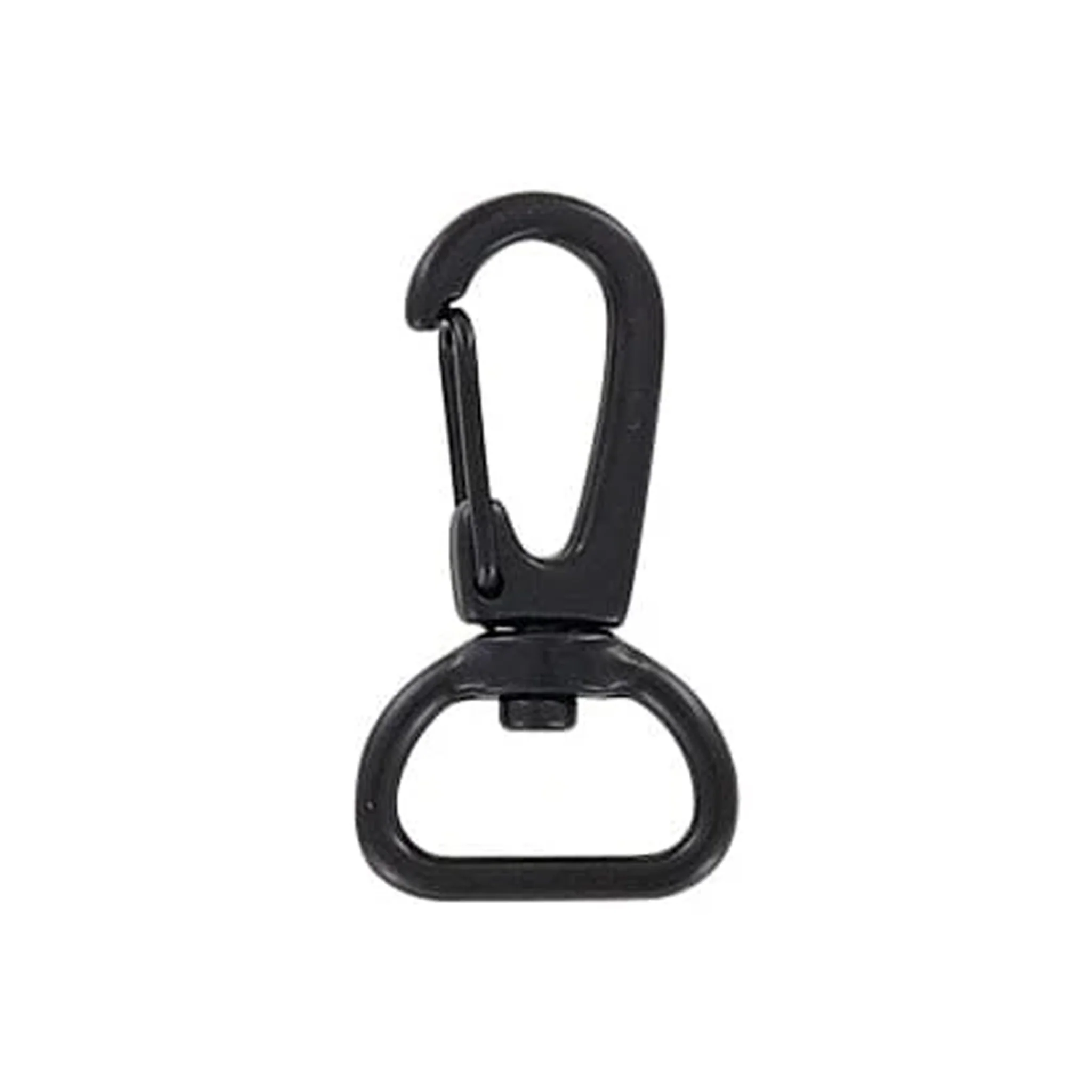 5/8" Black, Lever Swivel Snap Hook, Zinc Alloy, #P-2202-BLK 1 4755-5-8-black-lever-swivel-snap-hook-zinc-alloy-p-2202-blk-1.webp