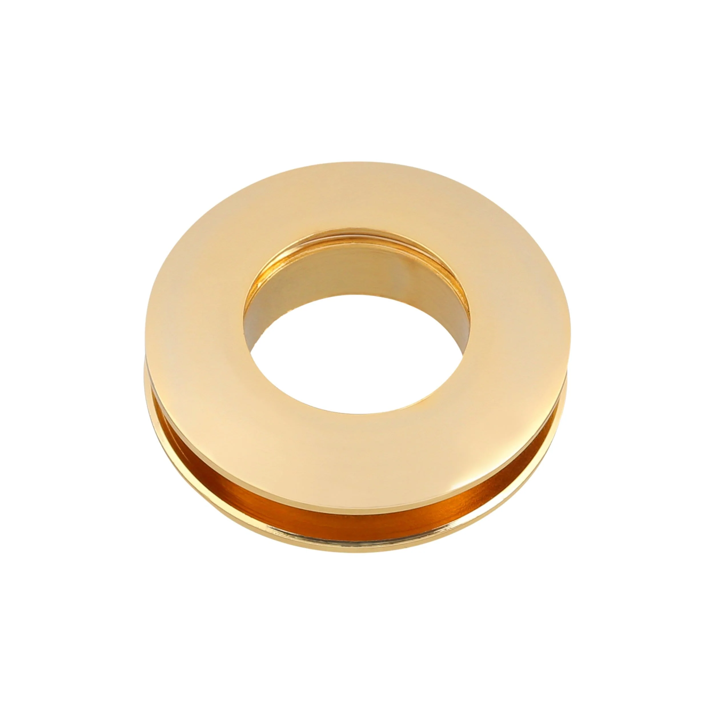 5/8" Gold, Screw Together Eyelet, Solid Brass, #P-1388-GOLD