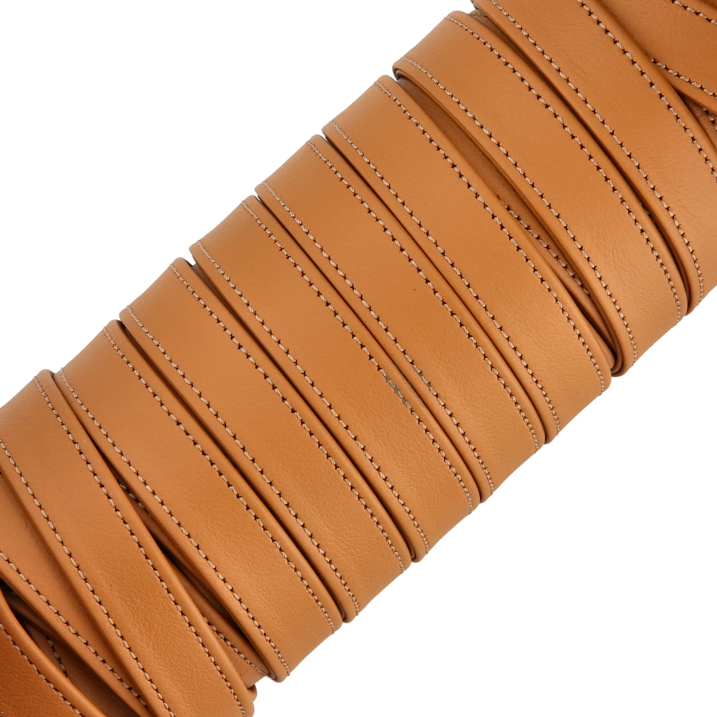 5/8" Light Brown, Leather Strapping, Leather, #CALF-5-8-LTBRO