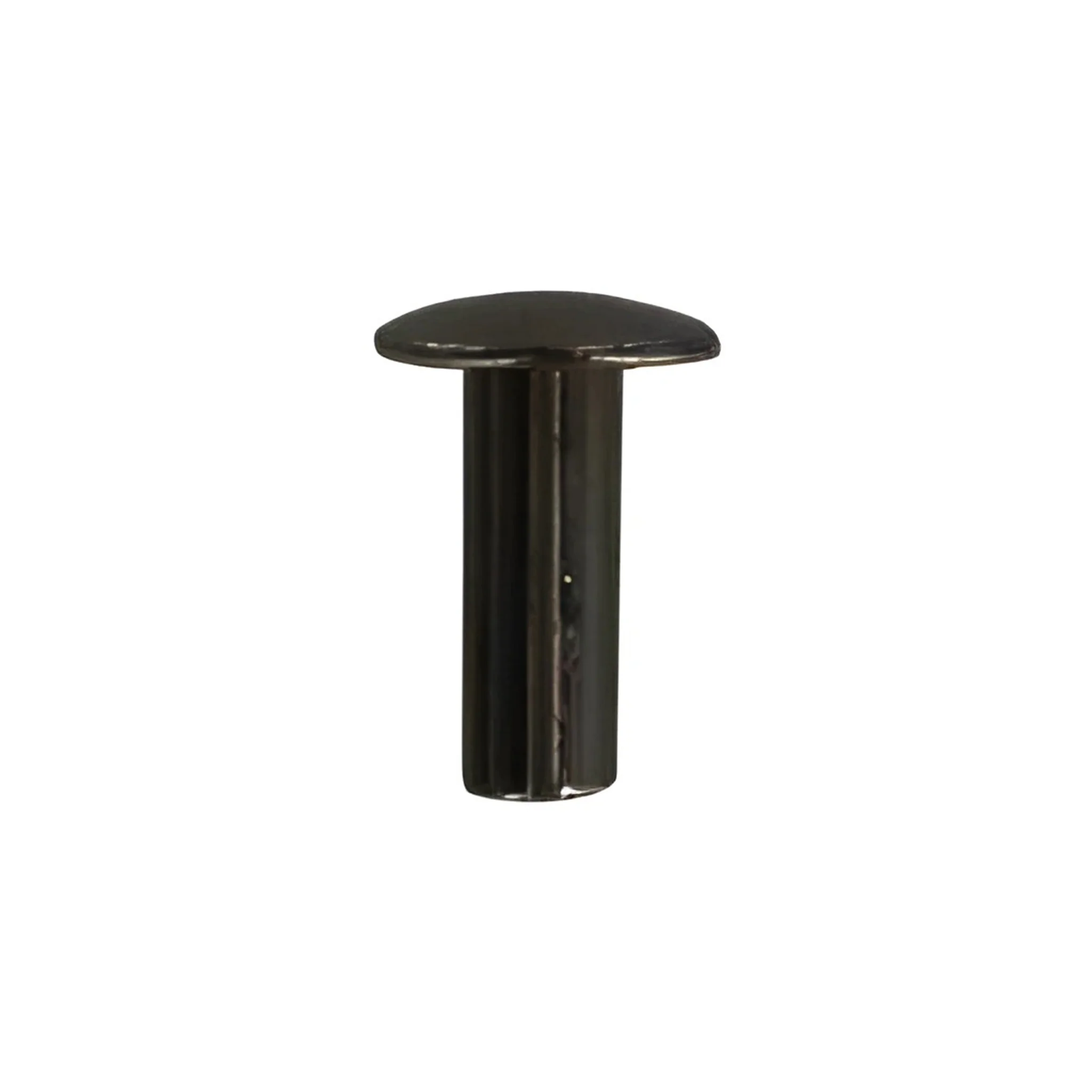 6/16" Black Tubluar Rivet, Steel - 24 pk, #252-6-16-BLK