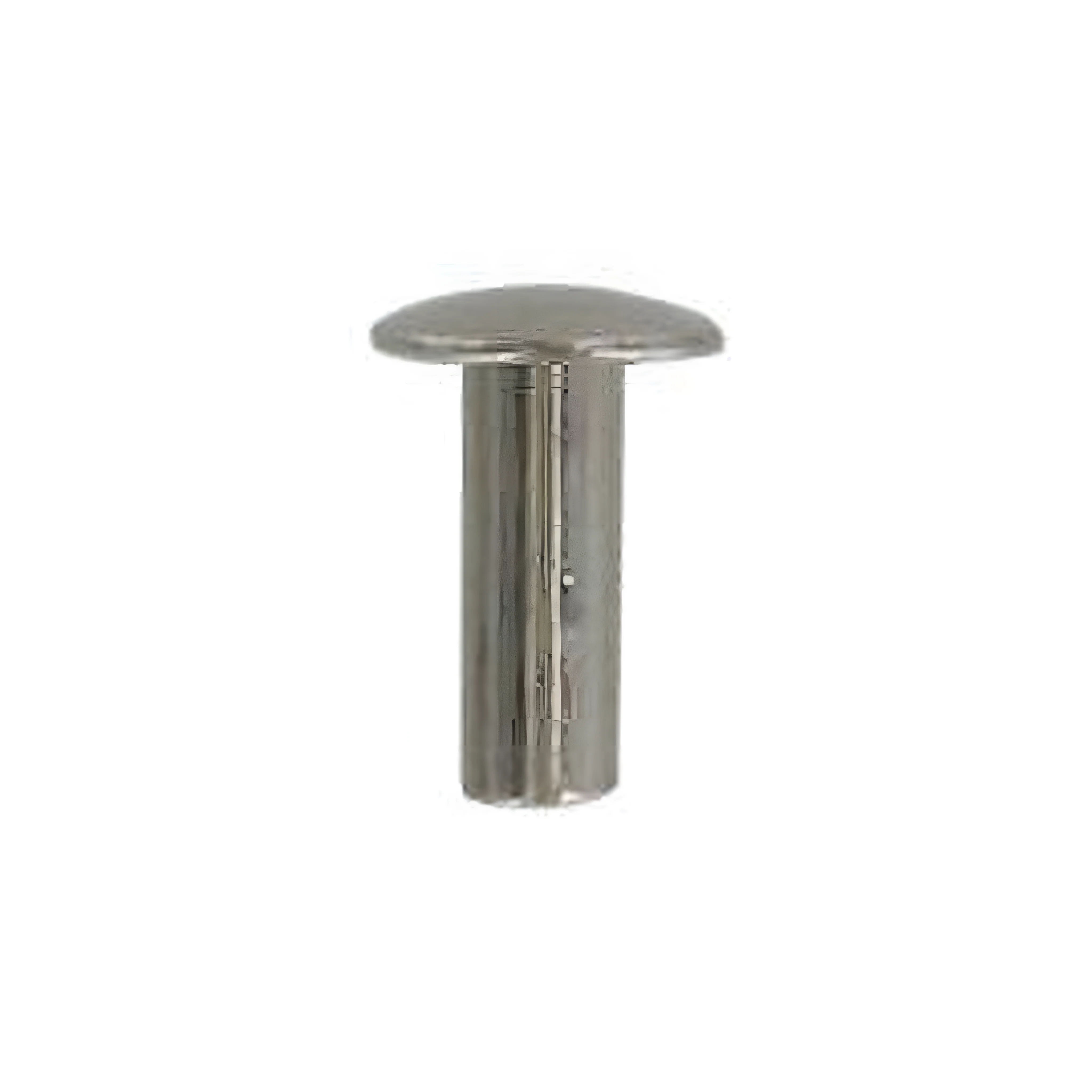 6/16" Brass, Tubular Rivet, Steel - 24 pk, #252-6-16-BP