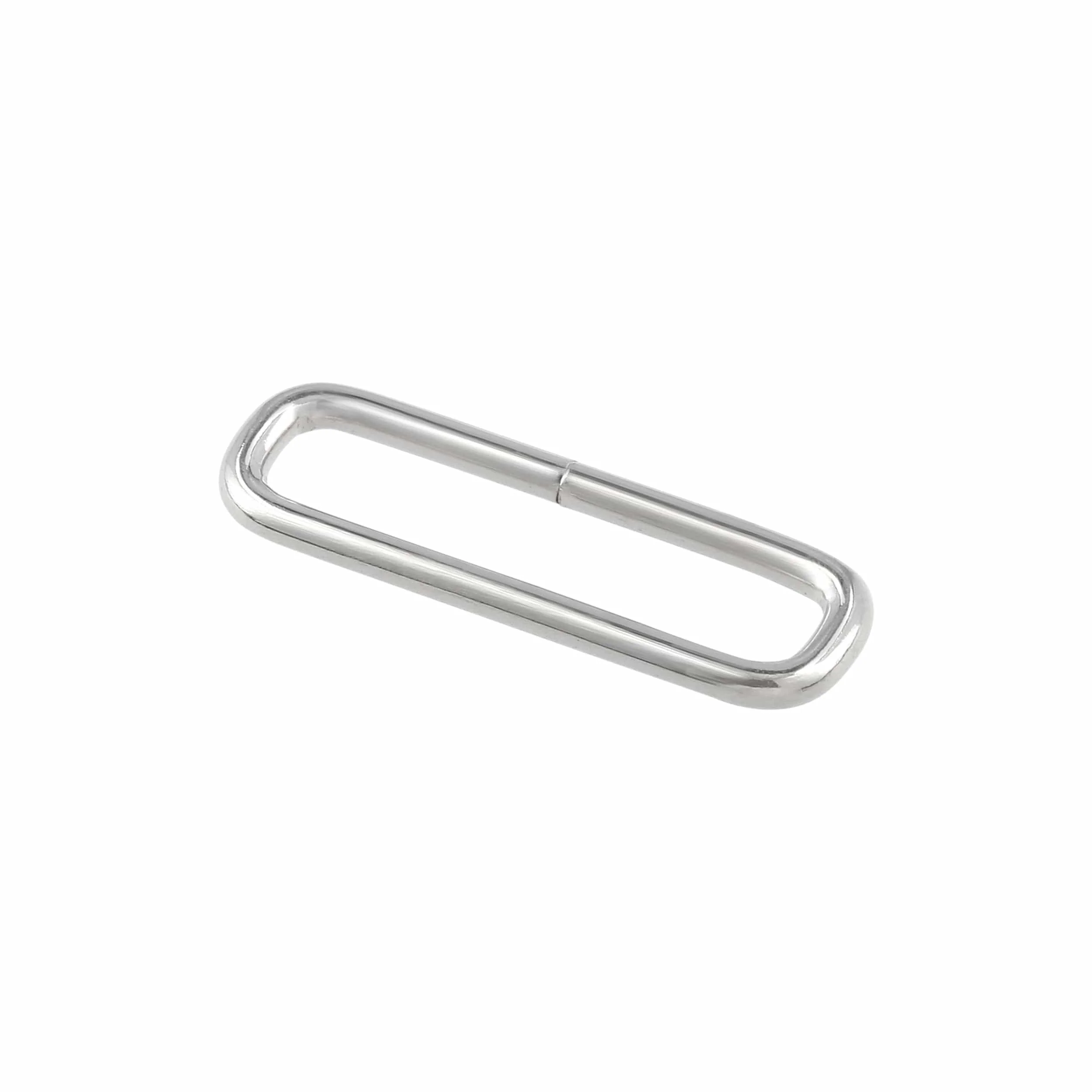 7/8" Nickel, Rectangular Ring, Steel, #P-3081