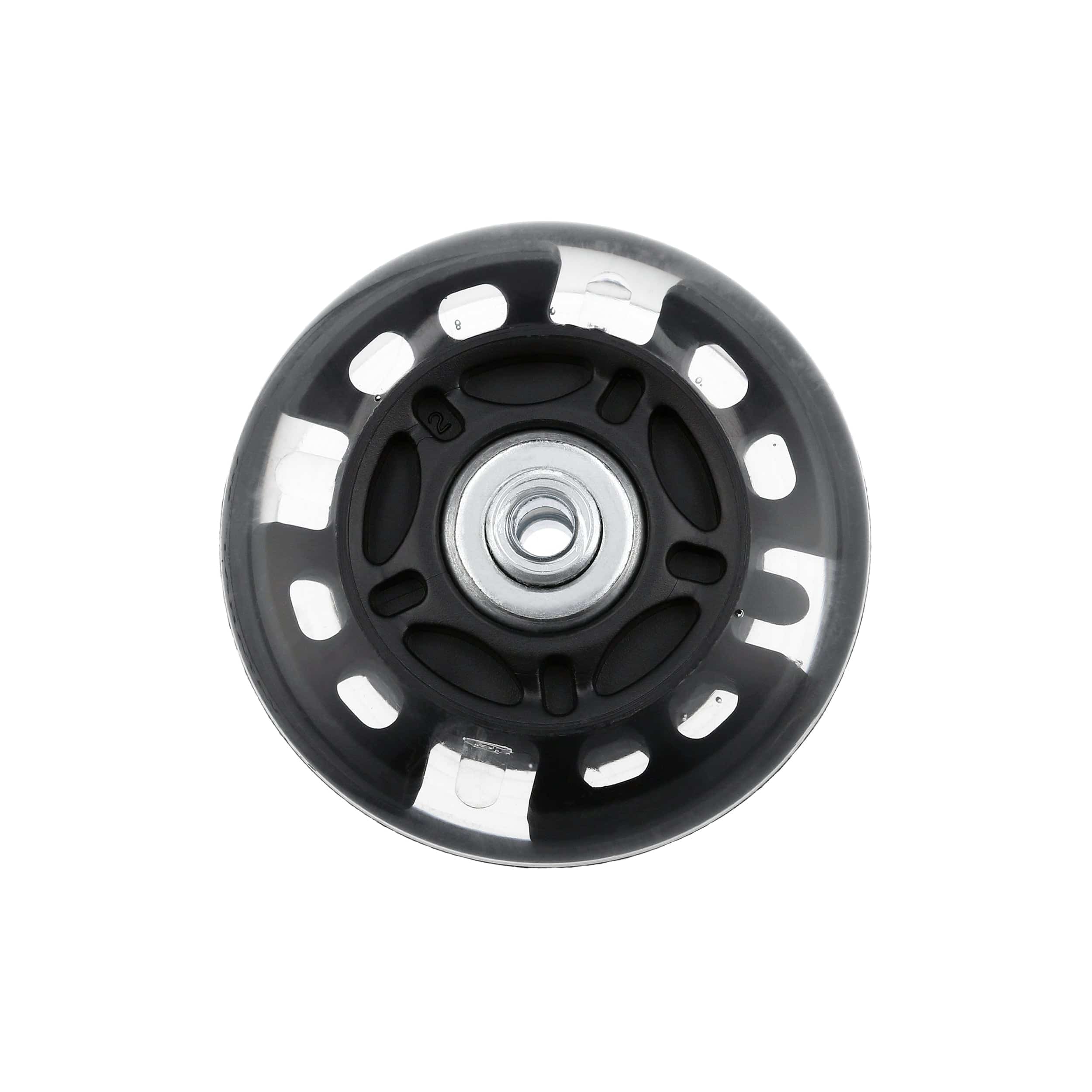 76mm Black, In-line skate wheel with LED Lights, PolyUrethane, #L-3891-BLK 1 5076-76mm-black-in-line-skate-wheel-with-led-lights-polyurethane-l-3891-blk-1.jpg