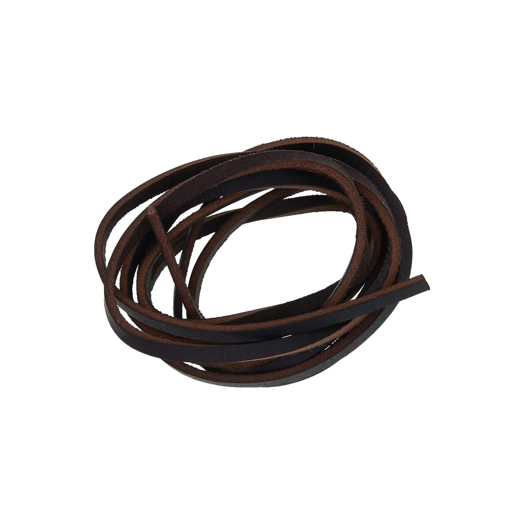 7oz Dark Tan, Chrome Tanned Laces, Leather, #M-1177-DKTAN
