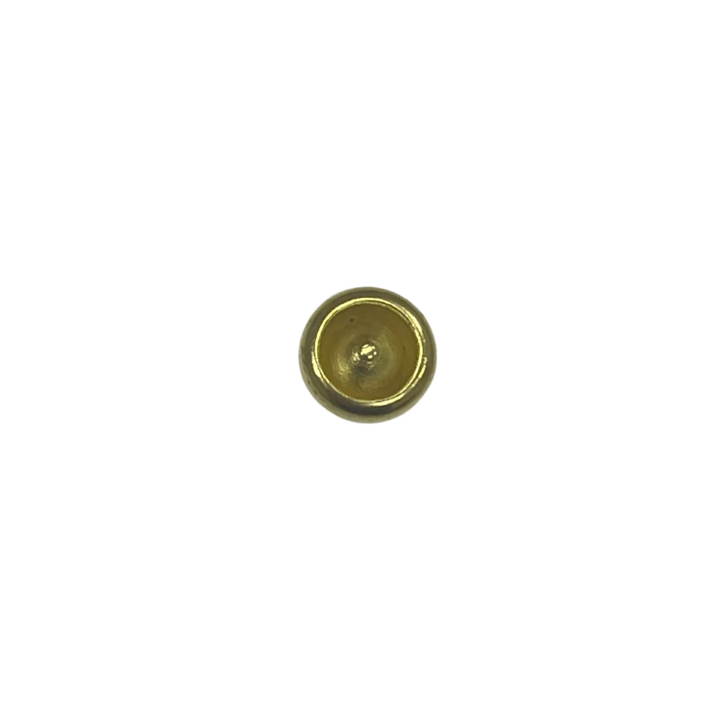 8.4mm Brass Plate, Seamed Rivet Cap, Steel, #HM-CAP-BP 1 5144-8-4mm-brass-plate-seamed-rivet-cap-steel-hm-cap-bp-1.webp