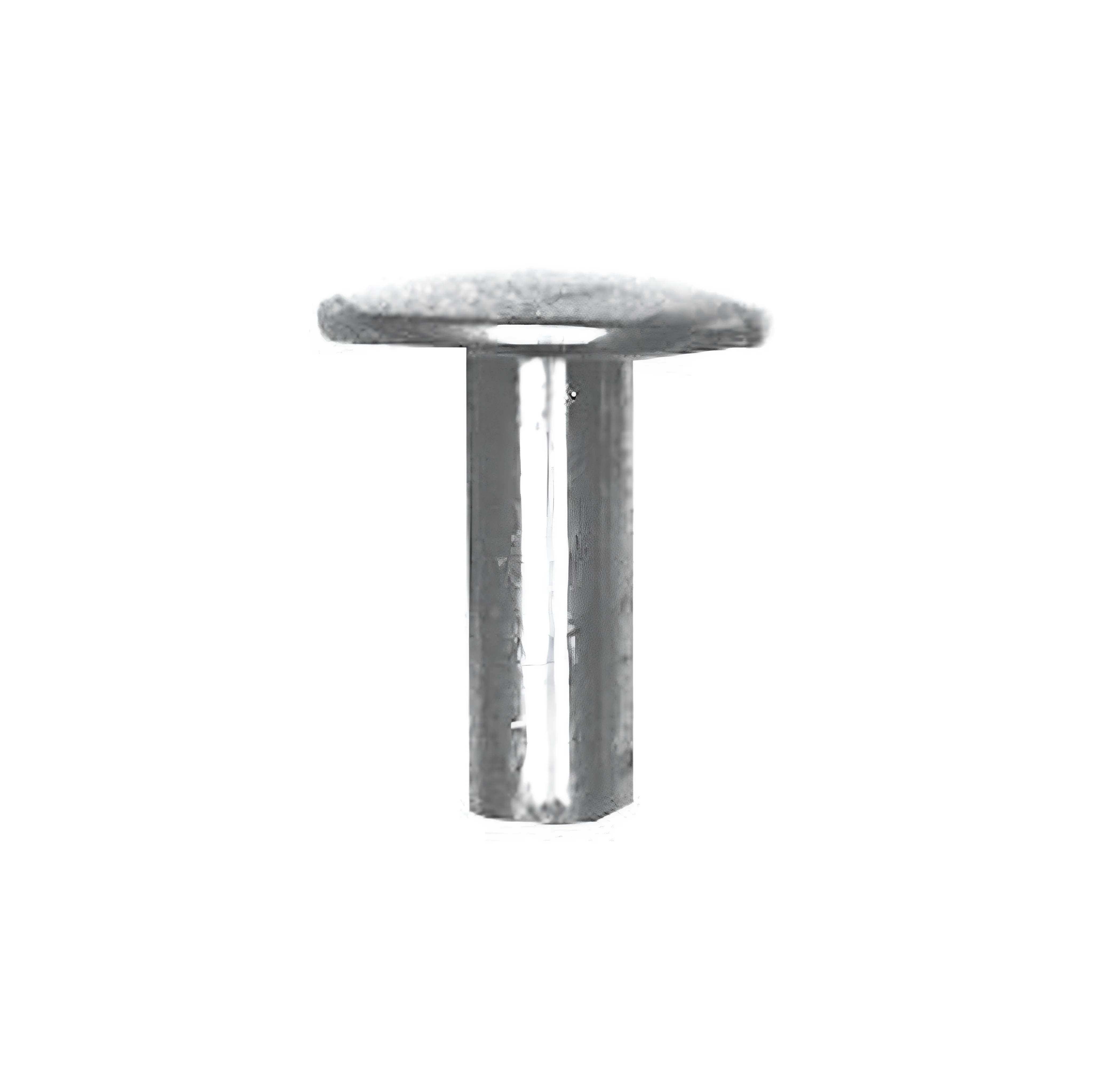 8/16" Black, Tubular Rivet, Steel - 12 pk, #350-8-16-BLK