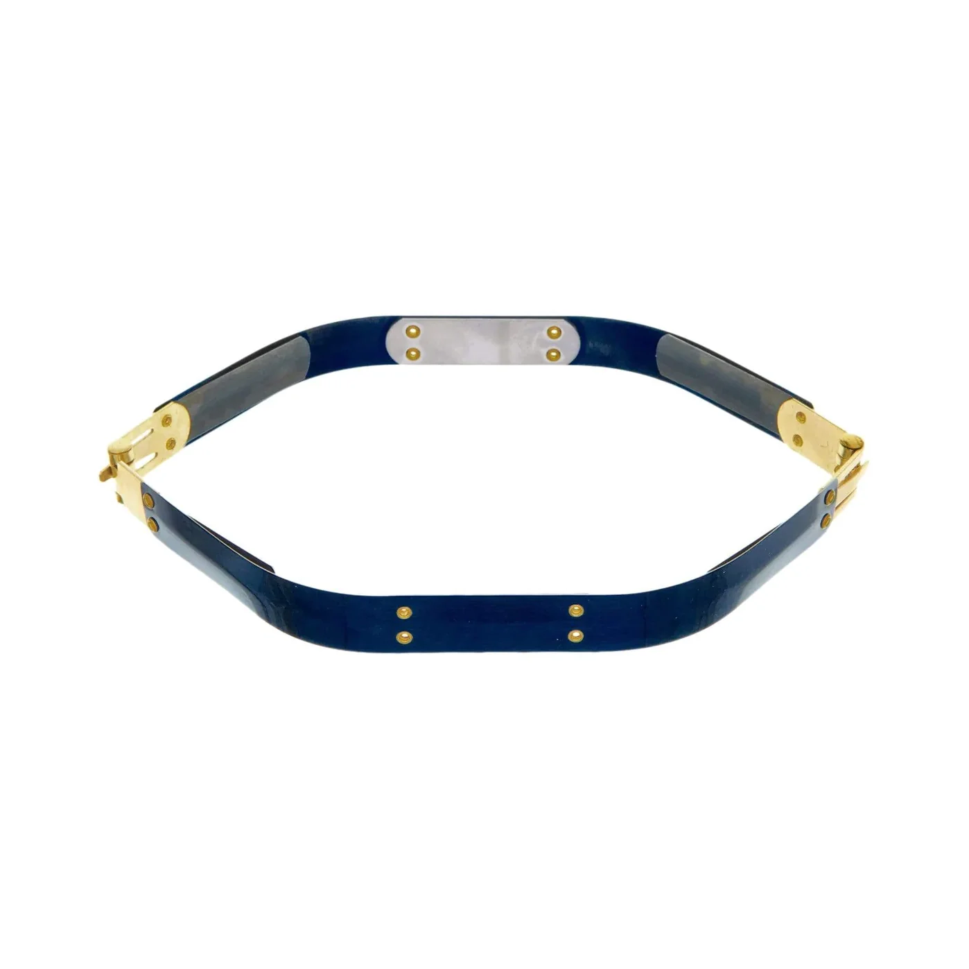 9", Facile Hexagonal Frame with Brass Hinges, Steel, #A-44-9