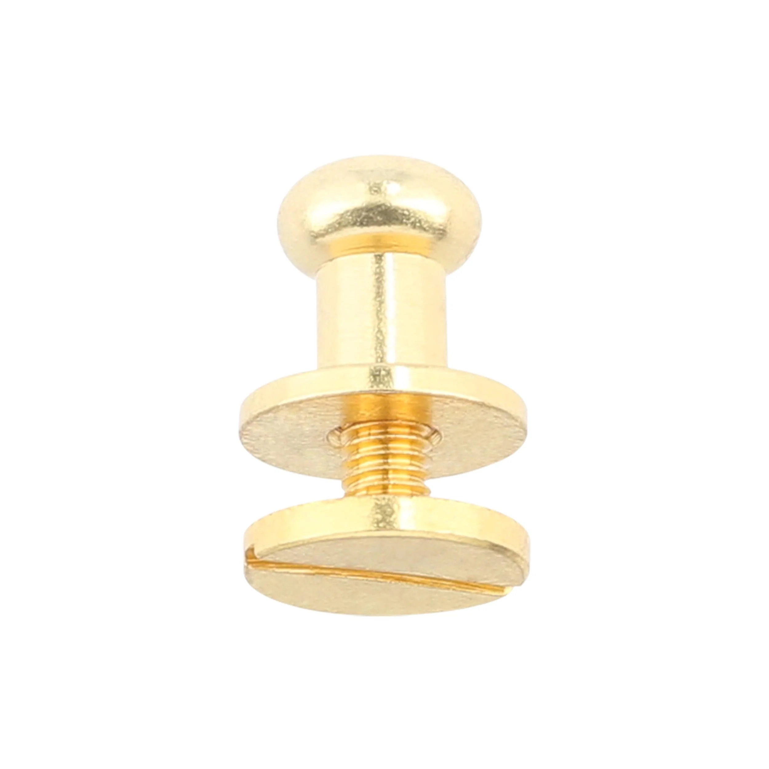 9mm, Gold, Round Top Collar Button Stud with Screw, Solid Brass, #P-2134-GOLD 1 5246-9mm-gold-round-top-collar-button-stud-with-screw-solid-brass-p-2134-gold-1.webp