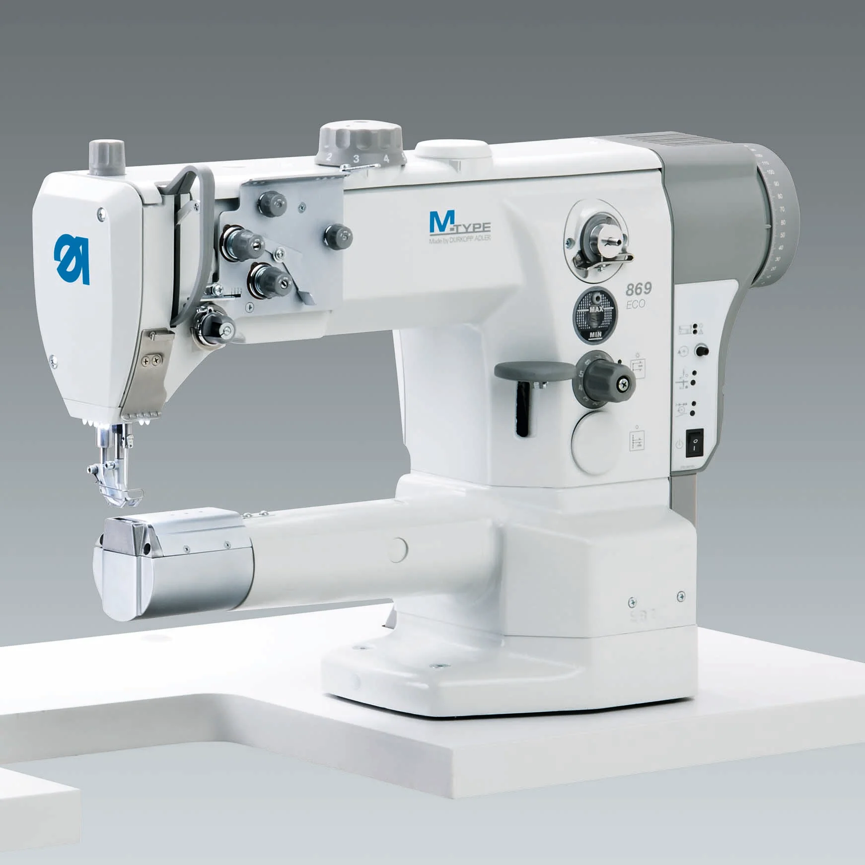 Adler 869 Cylinder Arm Leather Sewing Machine, Complete with Stand