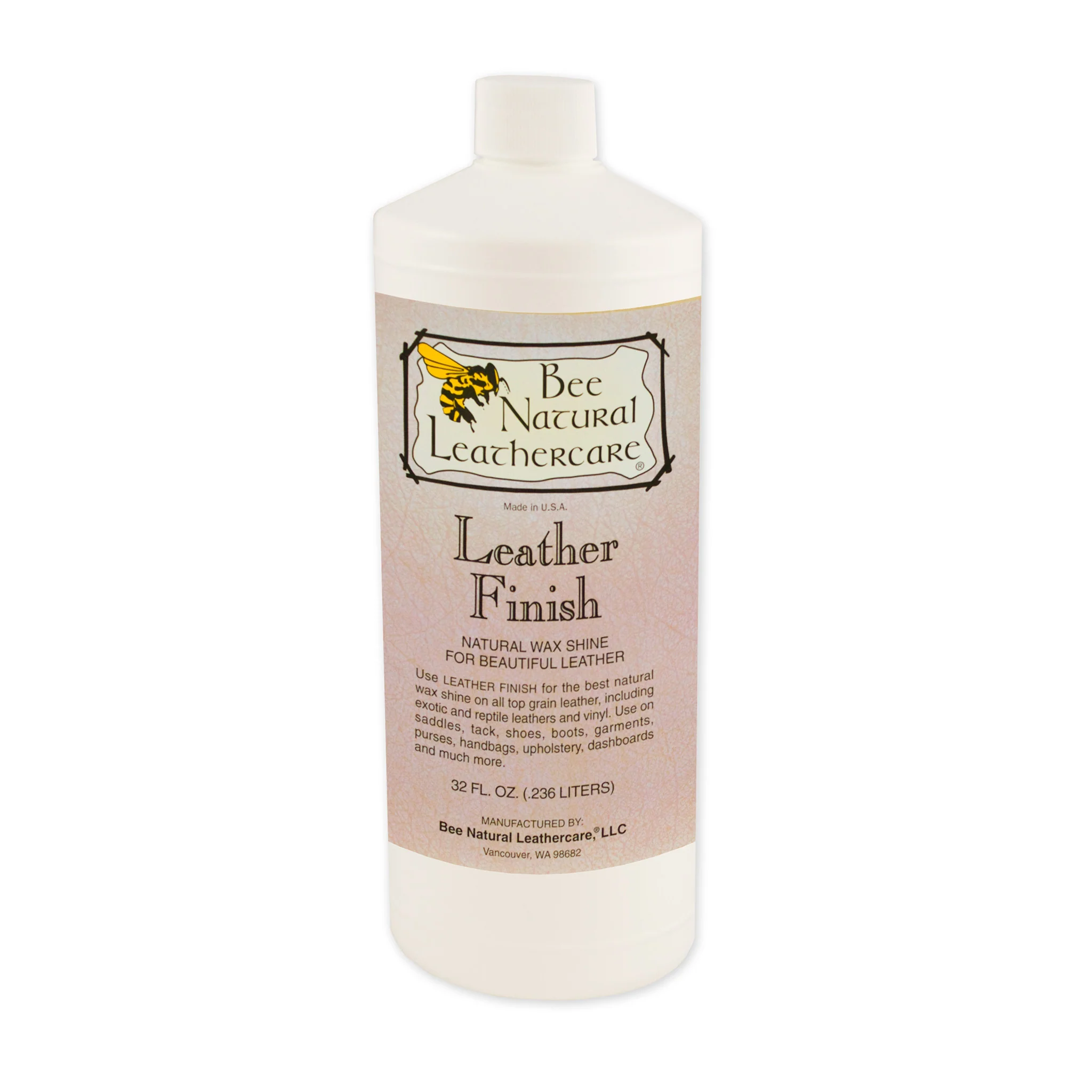Bee Natural LeathercareÂ® Leather Finish