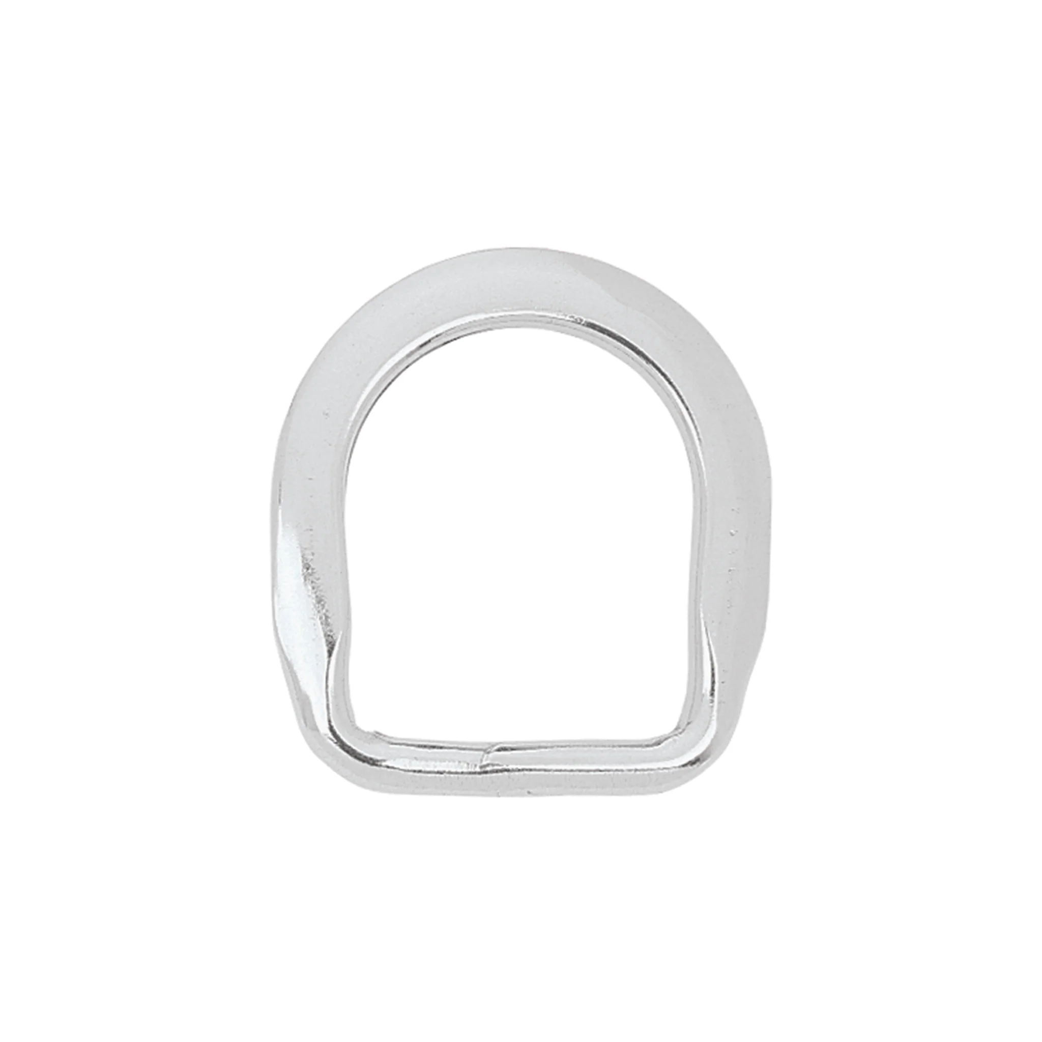 Beveled Saddle D-Ring Stainless Steel, 1-3/4"