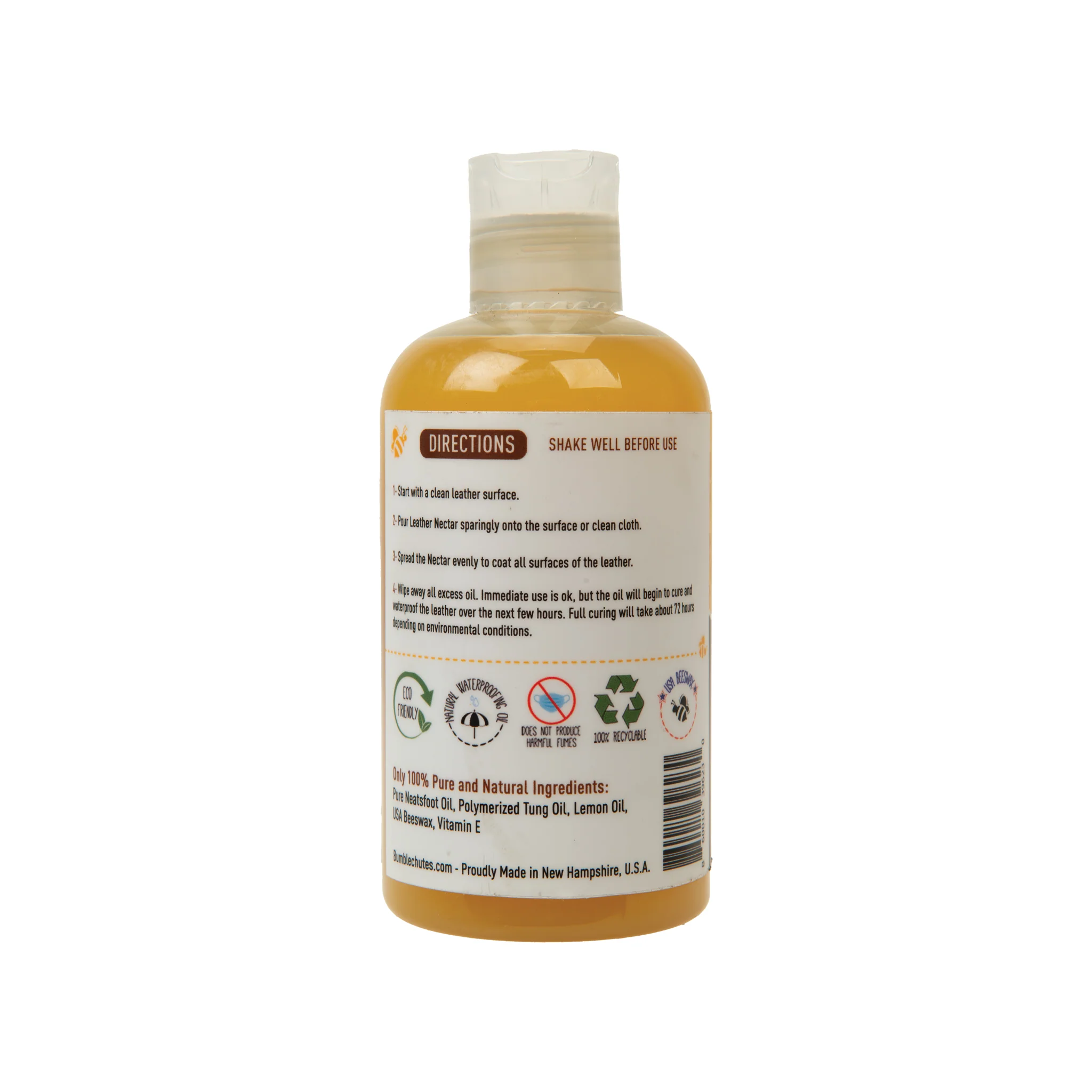 Bumblechutes Leather Nectar, Natural Leather Conditioner & Protector