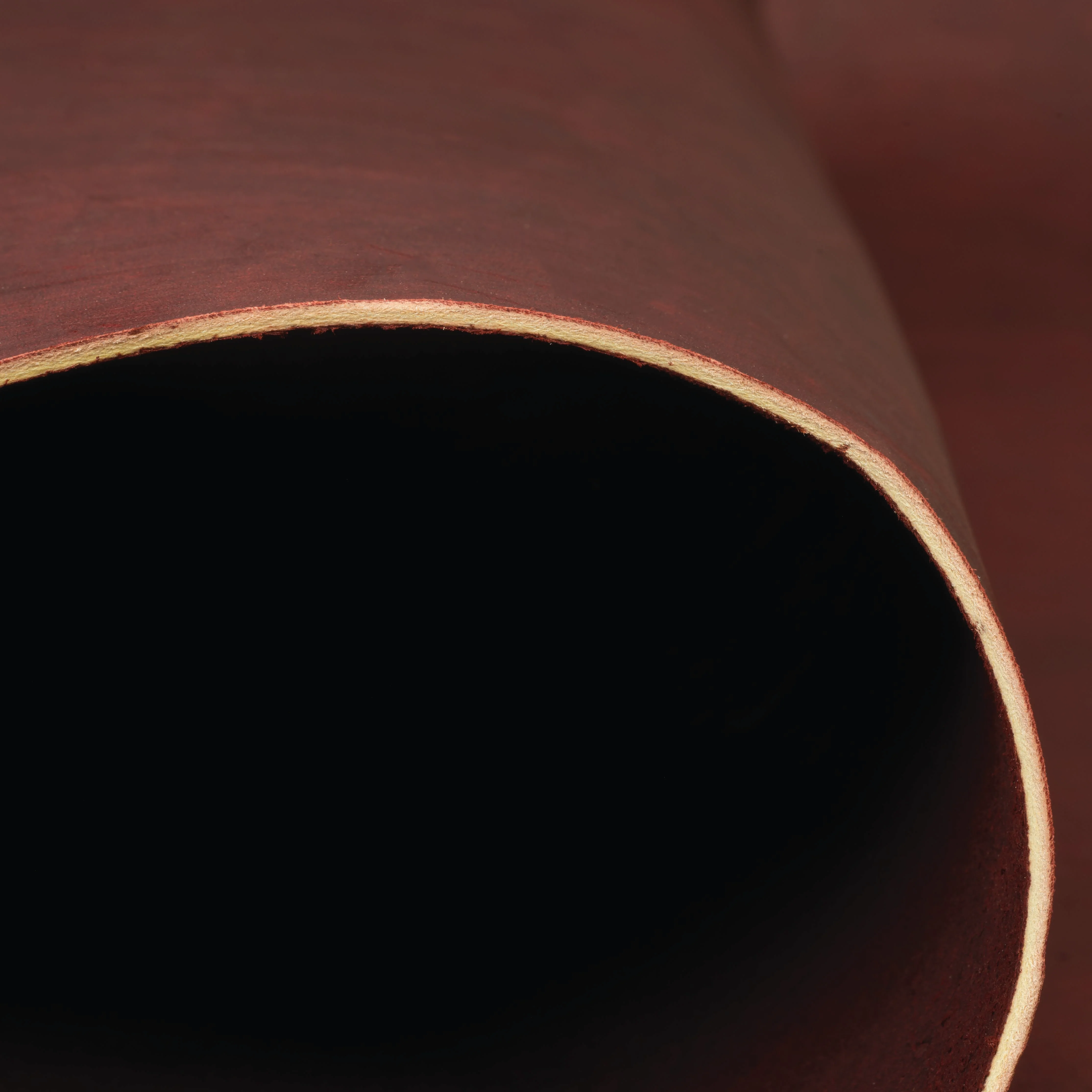 CHAHINLEATHERÂ® Burgundy Alum Tanned Leather, Sides