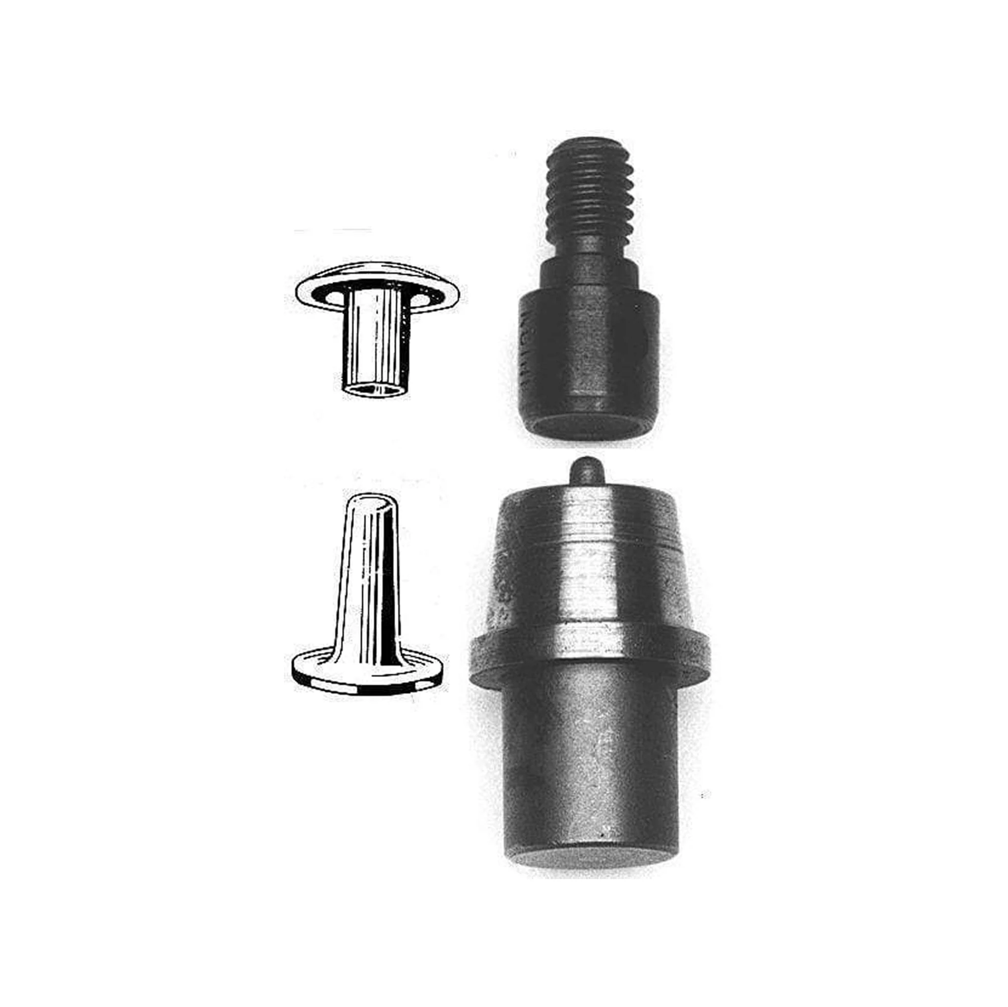 Dies For 307S, 309S & 311S Jiffy Rivet, #T-1255
