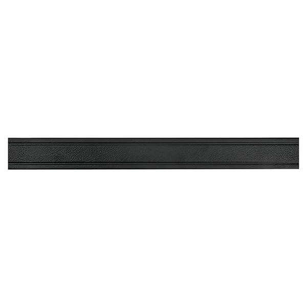 Duroflex Heavy-Duty 2-Grooved Black, 3/4"