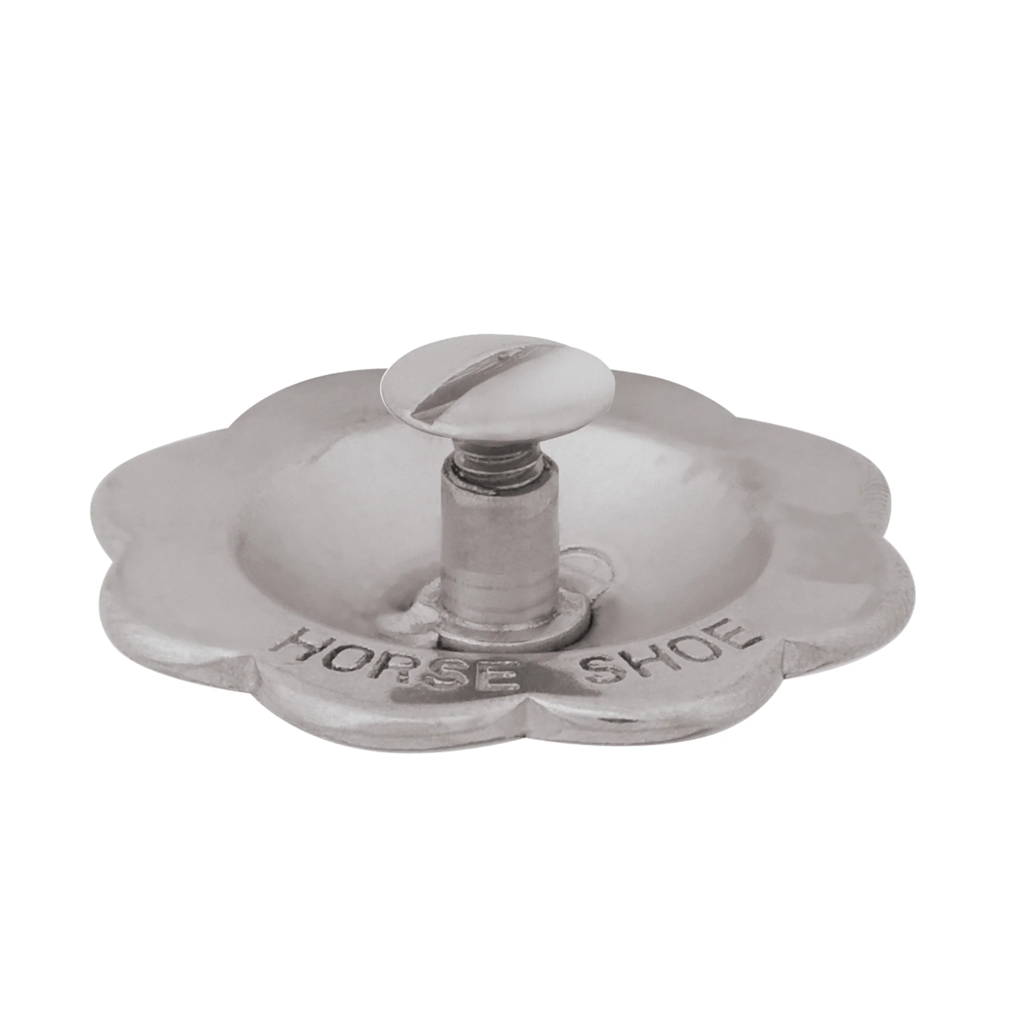 Jeremiah Watt Accented Floral Concho with 1/8" Post, 1"