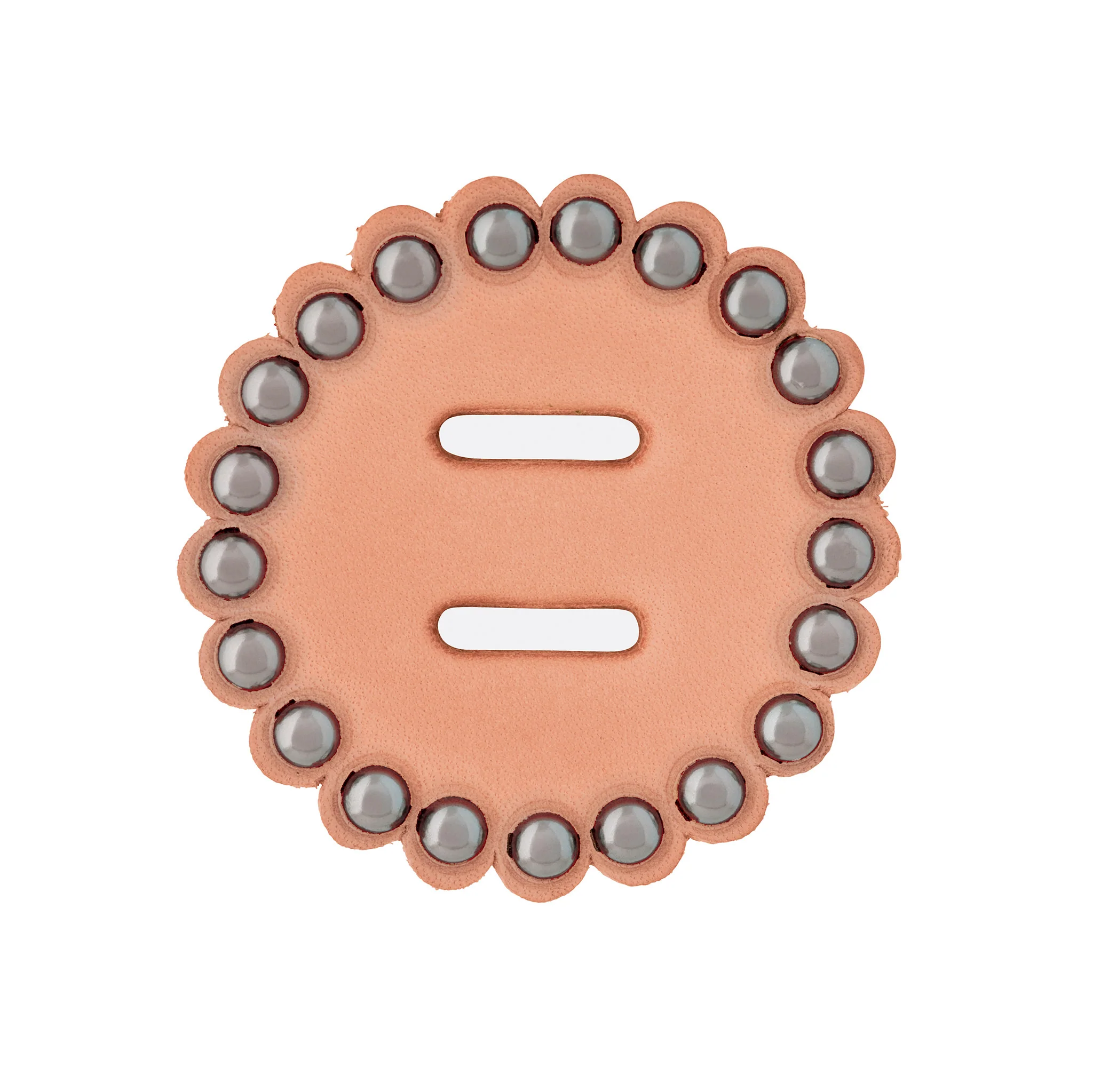 Leather Concho 1-1/2" With Spots and Slots
