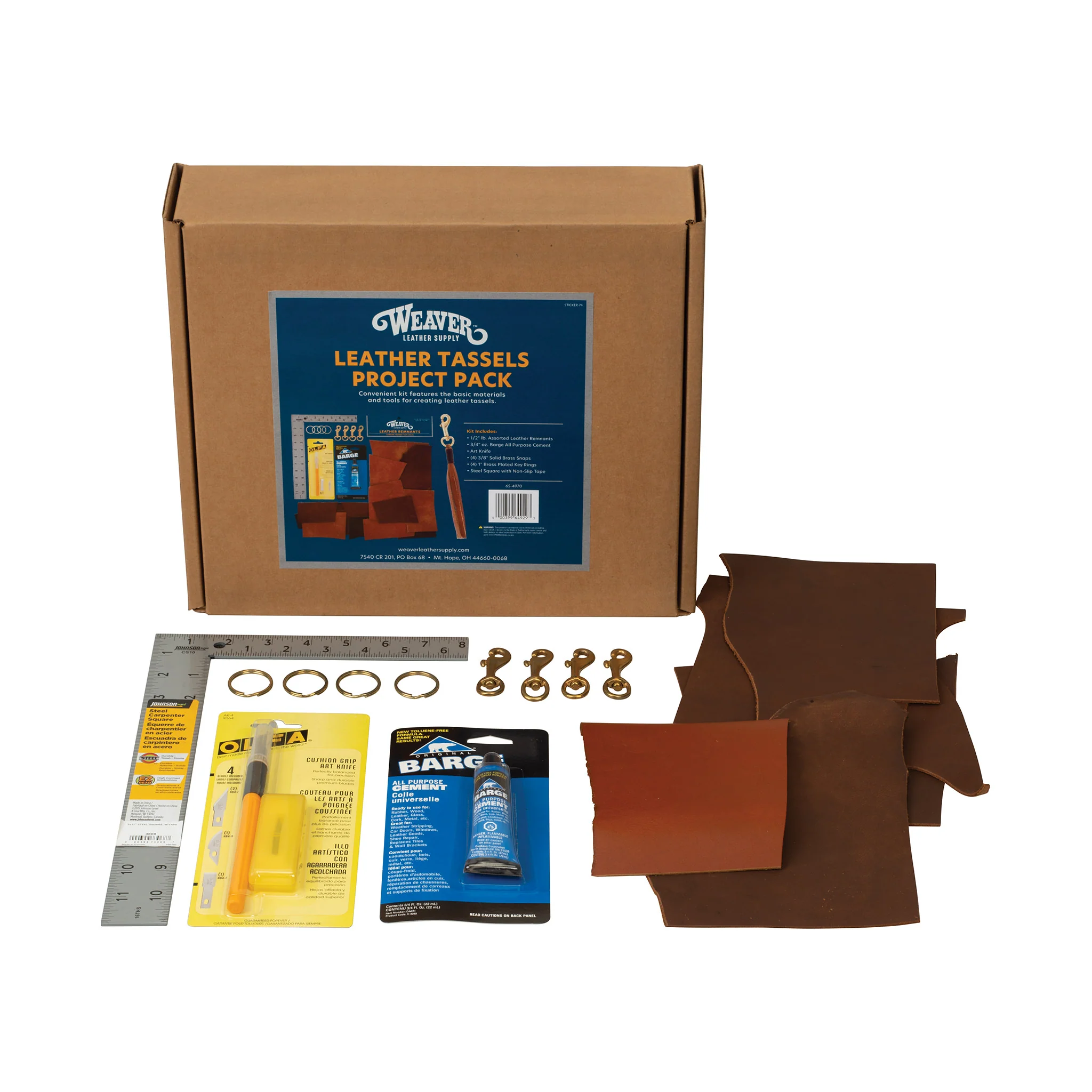 Leather Tassels Project Pack
