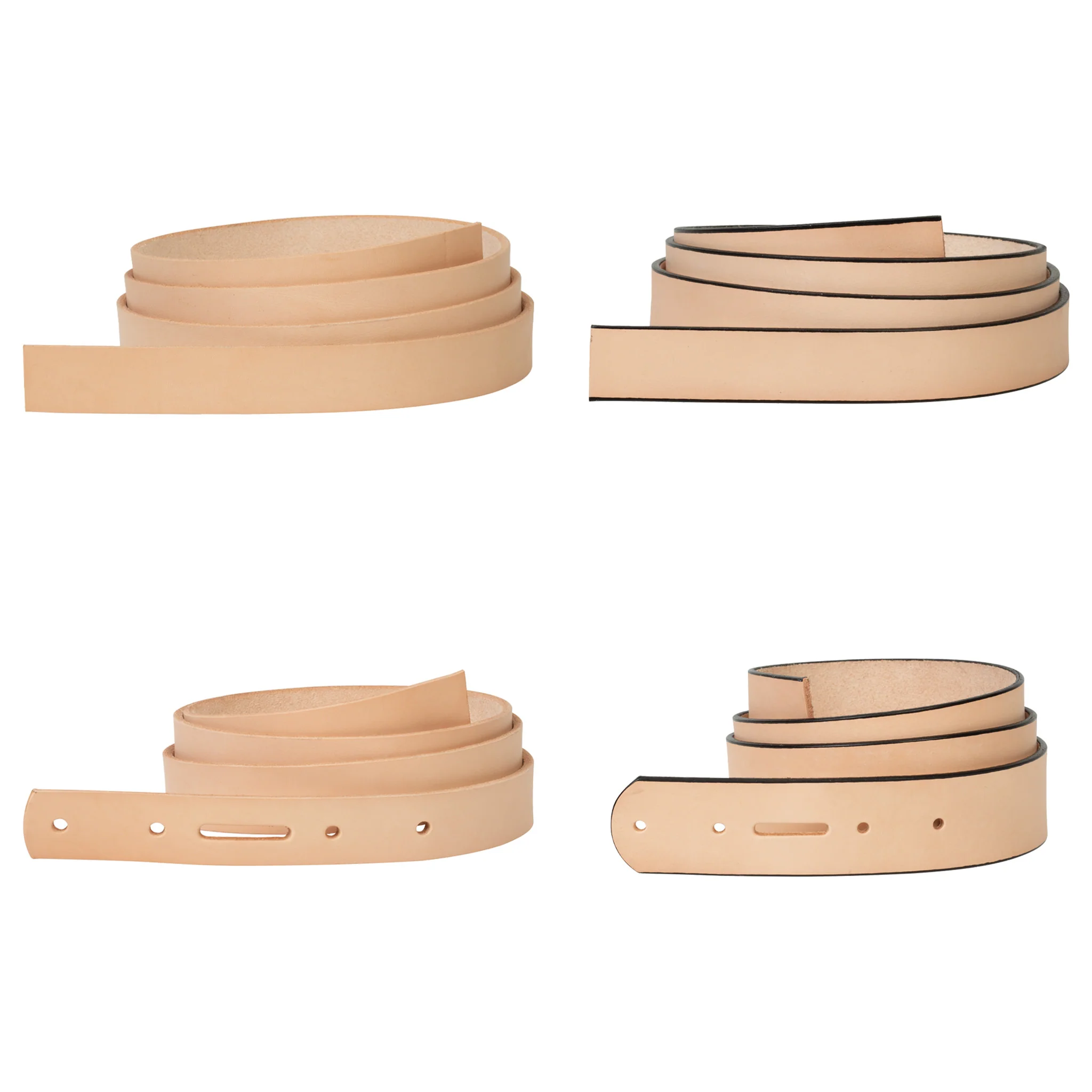 Natural Strap Belt Blank, 8/9 oz.