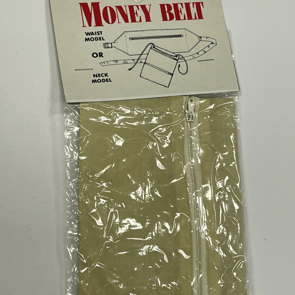Nylon Passport & Money Pouch, #M-827